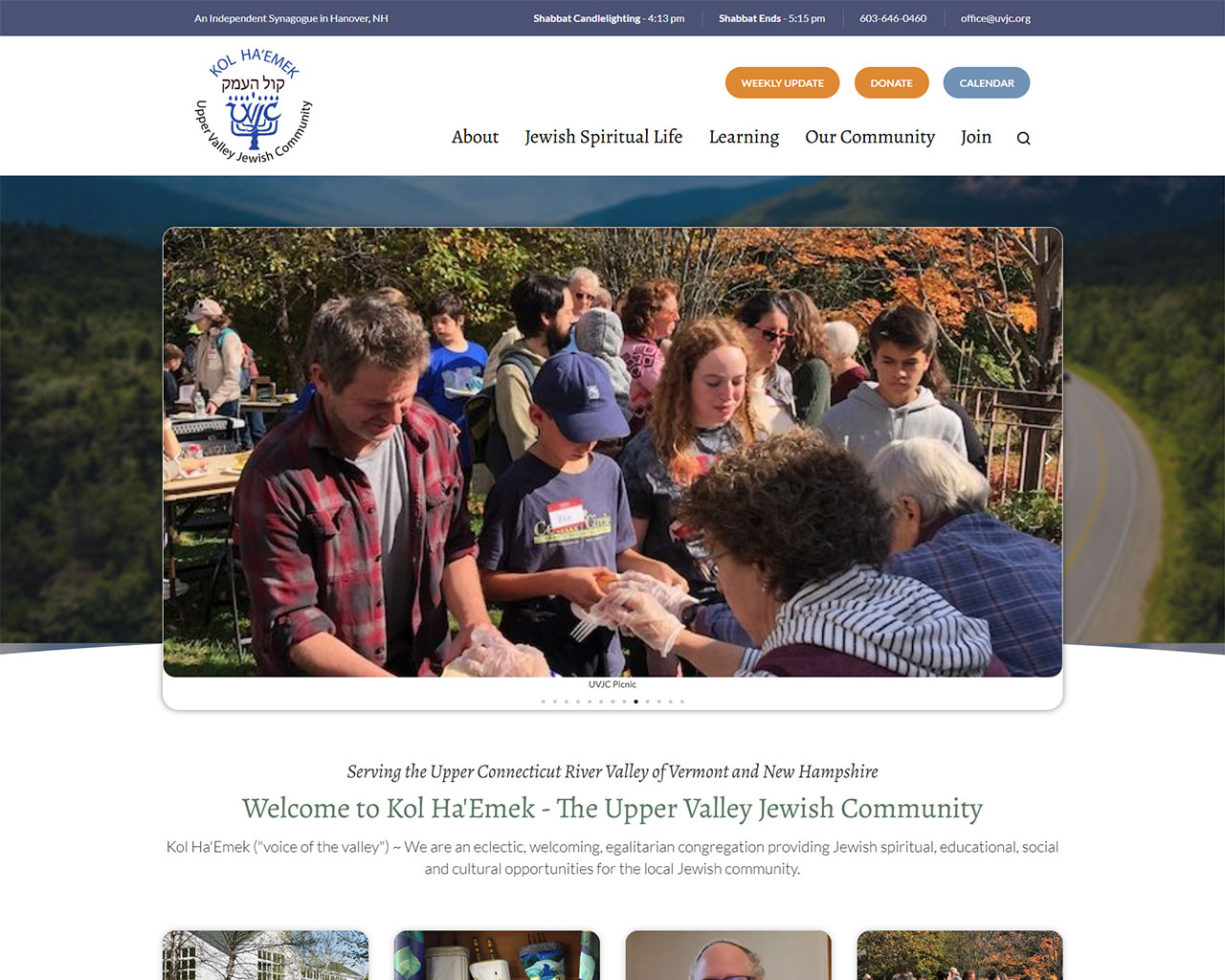 Upper Valley Jewish Community